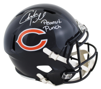 Charles Tillman Signed Bears Full-Size Speed Helmet Inscribed "Peanut Punch" (Beckett) at PristineAuction.com