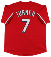 Trea Turner Signed Jersey (Beckett) at PristineAuction.com