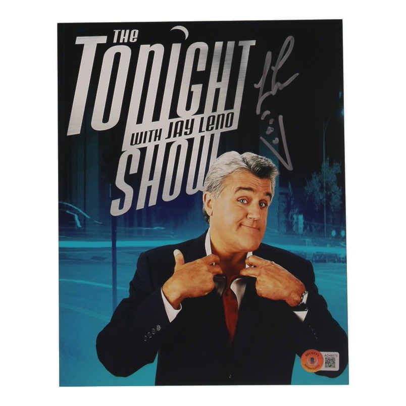 Jay Leno Signed "The Tonight Show" 8x10 Photo (Beckett) at PristineAuction.com Jay Leno Signed "The Tonight Show" 8x10 Photo (Beckett) at PristineAuction.com