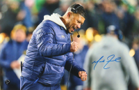 Marcus Freeman Signed Notre Dame Fighting Irish 11x17 Photo (Authentic Ink) at PristineAuction.com
