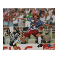 Alexi Lalas Signed Team USA 8x10 Photo Inscribed "USA" (Beckett) at PristineAuction.com