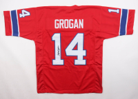 Steve Grogan Signed Jersey (JSA) at PristineAuction.com