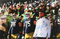 Marcus Freeman Signed Notre Dame Fighting Irish 11x17 Photo (Authentic Ink) at PristineAuction.com