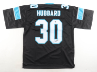 Chuba Hubbard Signed Jersey (Beckett) at PristineAuction.com