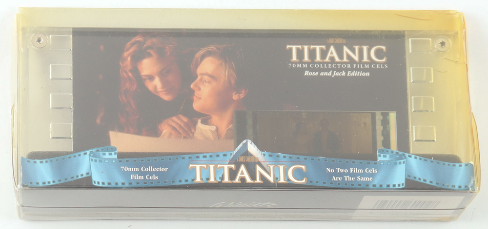 "Titanic" 1998 Original 70mm Collector Film Cell In Original Sealed Package at PristineAuction.com "Titanic" 1998 Original 70mm Collector Film Cell In Original Sealed Package at PristineAuction.com