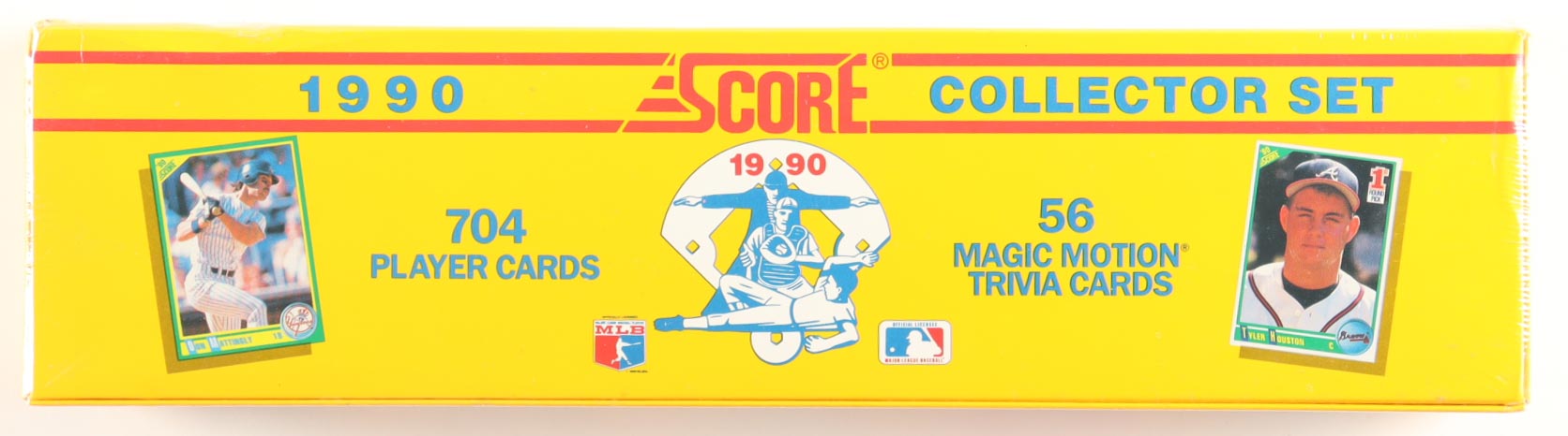 1990 Score Baseball Complete Collector Set of (704) Baseball Cards with Bo Jackson #697 FB/BB, Sammy Sosa #558 RC, Frank Thomas #663 RC, Bernie Williams #619 RC at PristineAuction.com 1990 Score Baseball Complete Collector Set of (704) Baseball Cards with Bo Jackson #697 FB/BB, Sammy Sosa #558 RC, Frank Thomas #663 RC, Bernie Williams #619 RC at PristineAuction.com