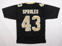 Darren Sproles Signed Jersey Inscribed "Who Dat!!" (Beckett & Sproles) at PristineAuction.com