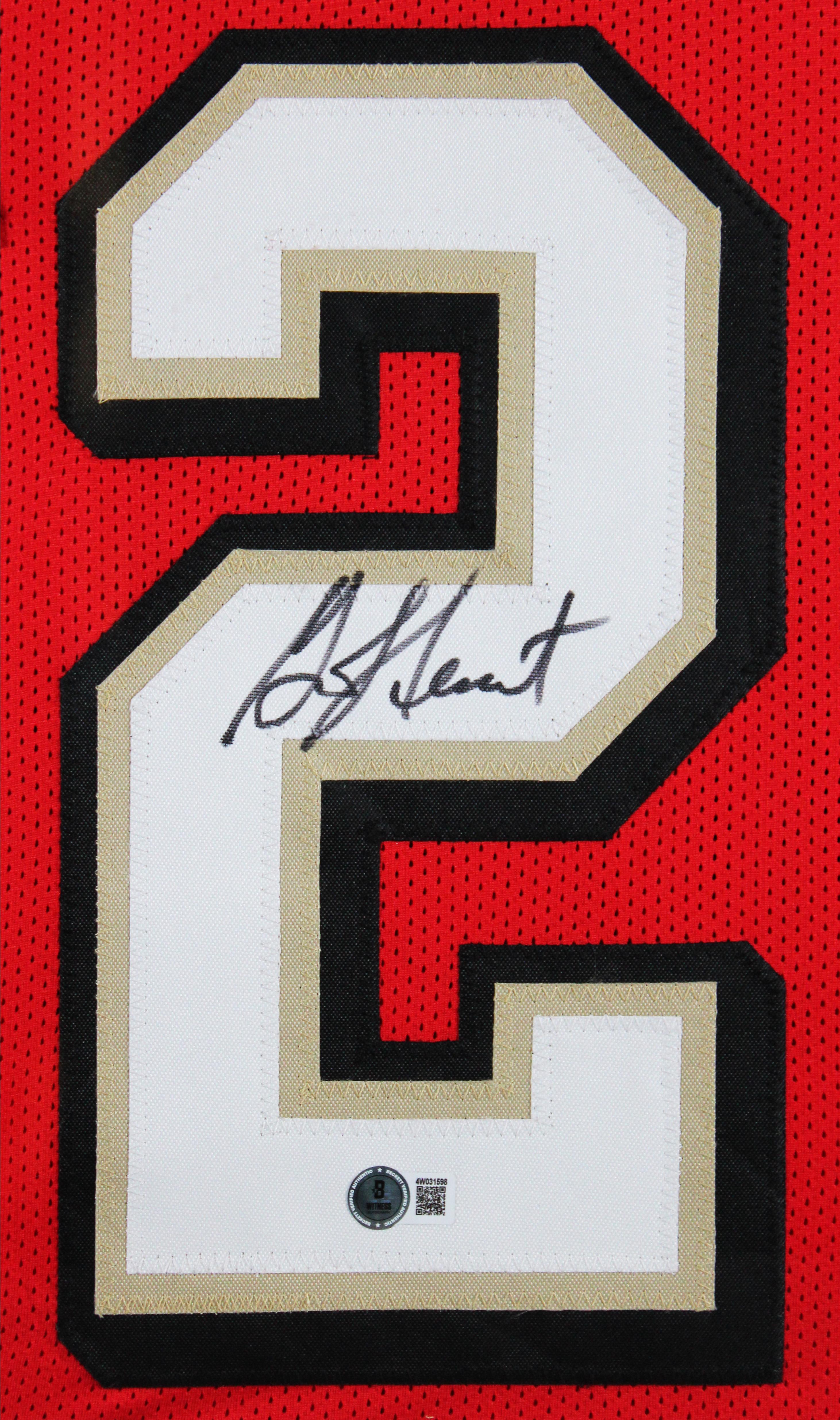 Garrison Hearst Signed Jersey (Beckett) at PristineAuction.com Garrison Hearst Signed Jersey (Beckett) at PristineAuction.com