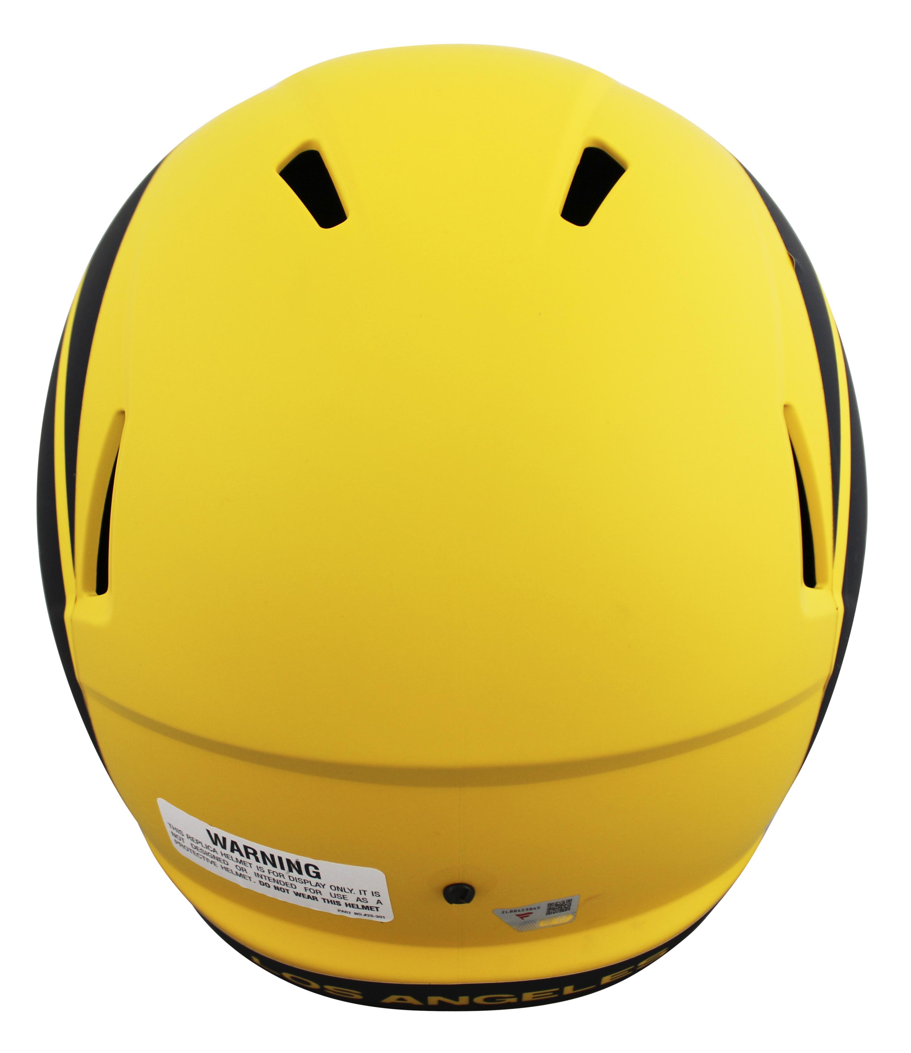 Matthew Stafford Signed Rams Full-Size Rave Alternate Speed Helmet (Fanatics) at PristineAuction.com Matthew Stafford Signed Rams Full-Size Rave Alternate Speed Helmet (Fanatics) at PristineAuction.com