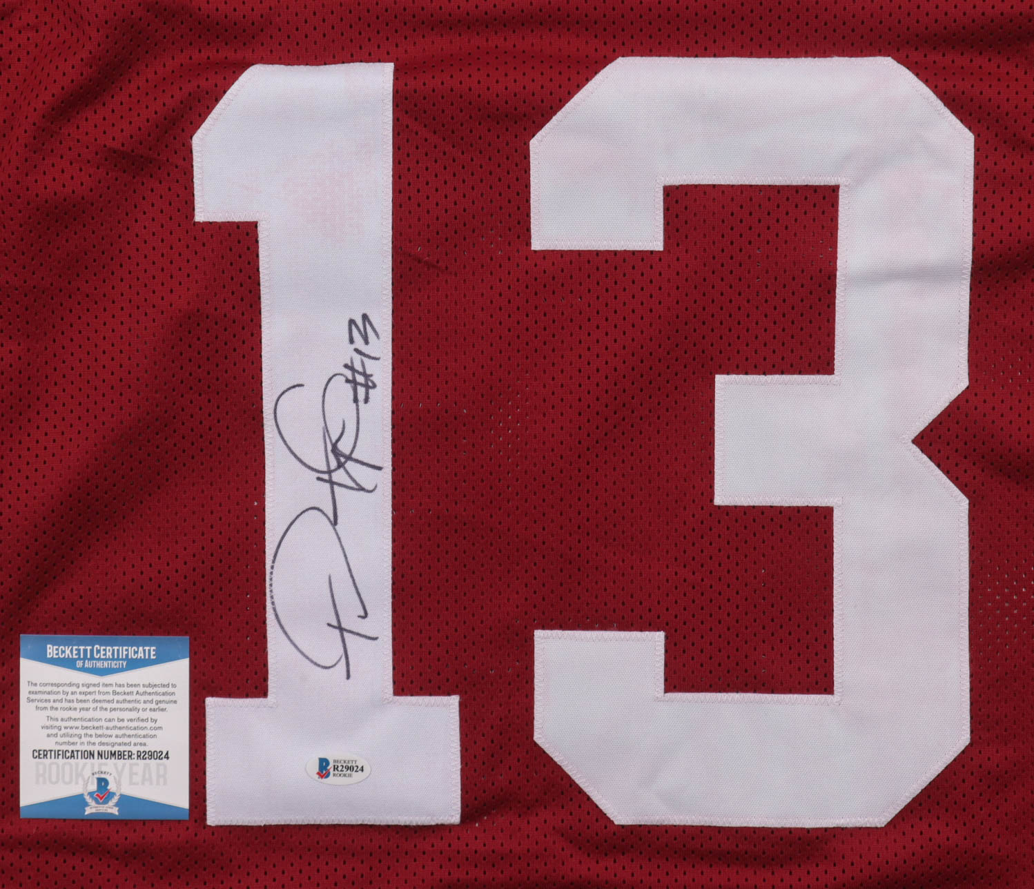 Tua Tagovailoa Signed Jersey (Beckett) at PristineAuction.com Tua Tagovailoa Signed Jersey (Beckett) at PristineAuction.com