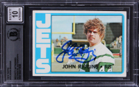 John Riggins Signed 1972 Topps #13 RC (BGS | Auto 10) at PristineAuction.com