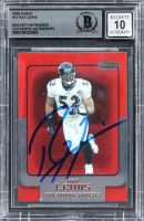 Ray Lewis Signed 2006 Finest #12 (BGS | Auto 10) at PristineAuction.com