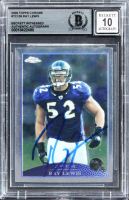 Ray Lewis Signed 2009 Topps Chrome #TC109 (BGS | Auto 10) at PristineAuction.com