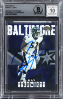 Ray Lewis Signed 2001 Finest #14 (BGS | Auto 10) at PristineAuction.com