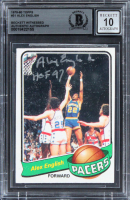 Alex English Signed 1979 Topps #31 "HOF 97" (BGS | Auto 10) at PristineAuction.com
