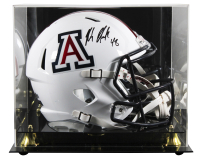 Rob Gronkowski Signed Arizona Wildcats Full-Size Speed Helmet with Display Case (Beckett) at PristineAuction.com