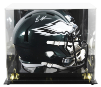 Brandon Graham Signed Eagles Full-Size Speed Helmet with Display Case (Beckett) at PristineAuction.com