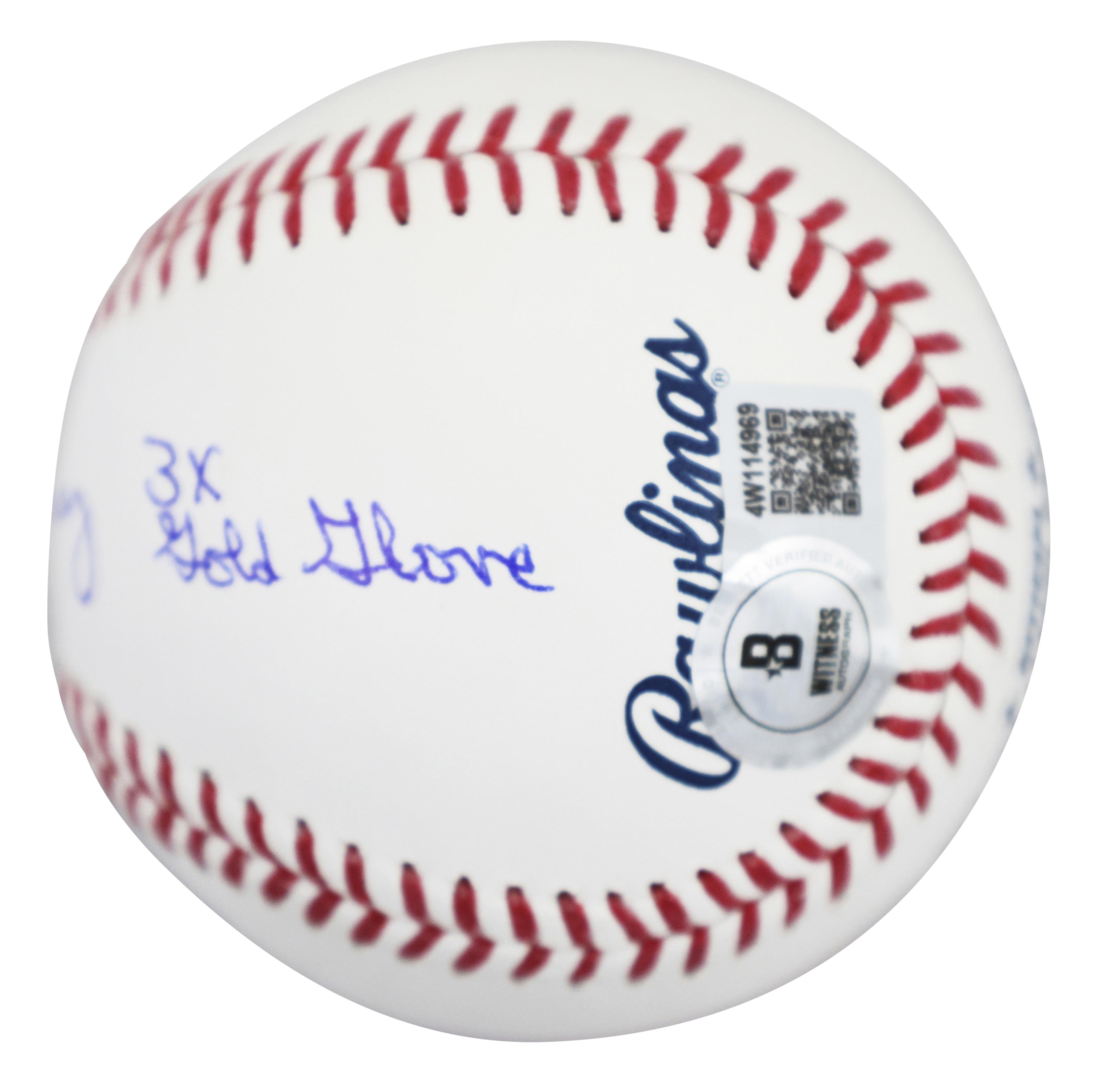 Eddie Murray Signed OML Baseball with Gold Glove Display Case & (4) Career Inscriptions (Beckett) at PristineAuction.com Eddie Murray Signed OML Baseball with Gold Glove Display Case & (4) Career Inscriptions (Beckett) at PristineAuction.com