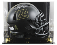 Lawrence Taylor Signed Giants Full-Size Salute to Service Alternate Speed Helmet with Display Case (Beckett) at PristineAuction.com
