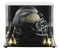 A.J. Brown Signed Giants Salute to Service Alternate Speed Mini Helmet with Display Case (Beckett) at PristineAuction.com