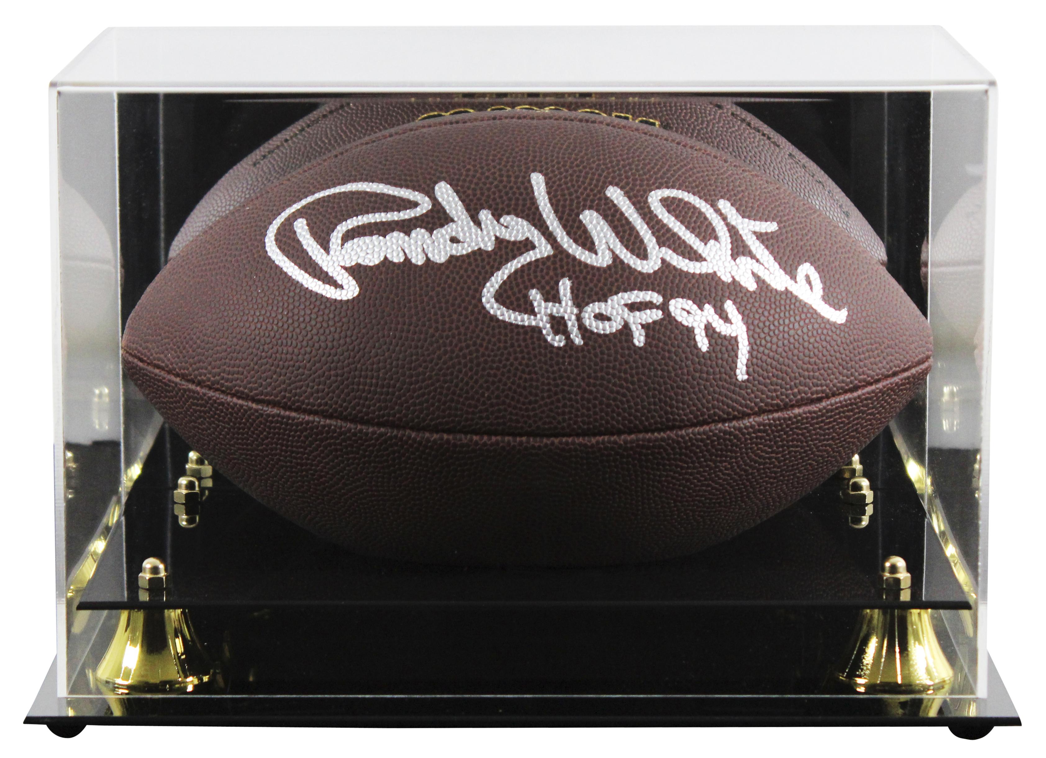 Randy White Signed NFL Football Inscribed "HOF 94" with Display Case (Beckett) at PristineAuction.com Randy White Signed NFL Football Inscribed "HOF 94" with Display Case (Beckett) at PristineAuction.com