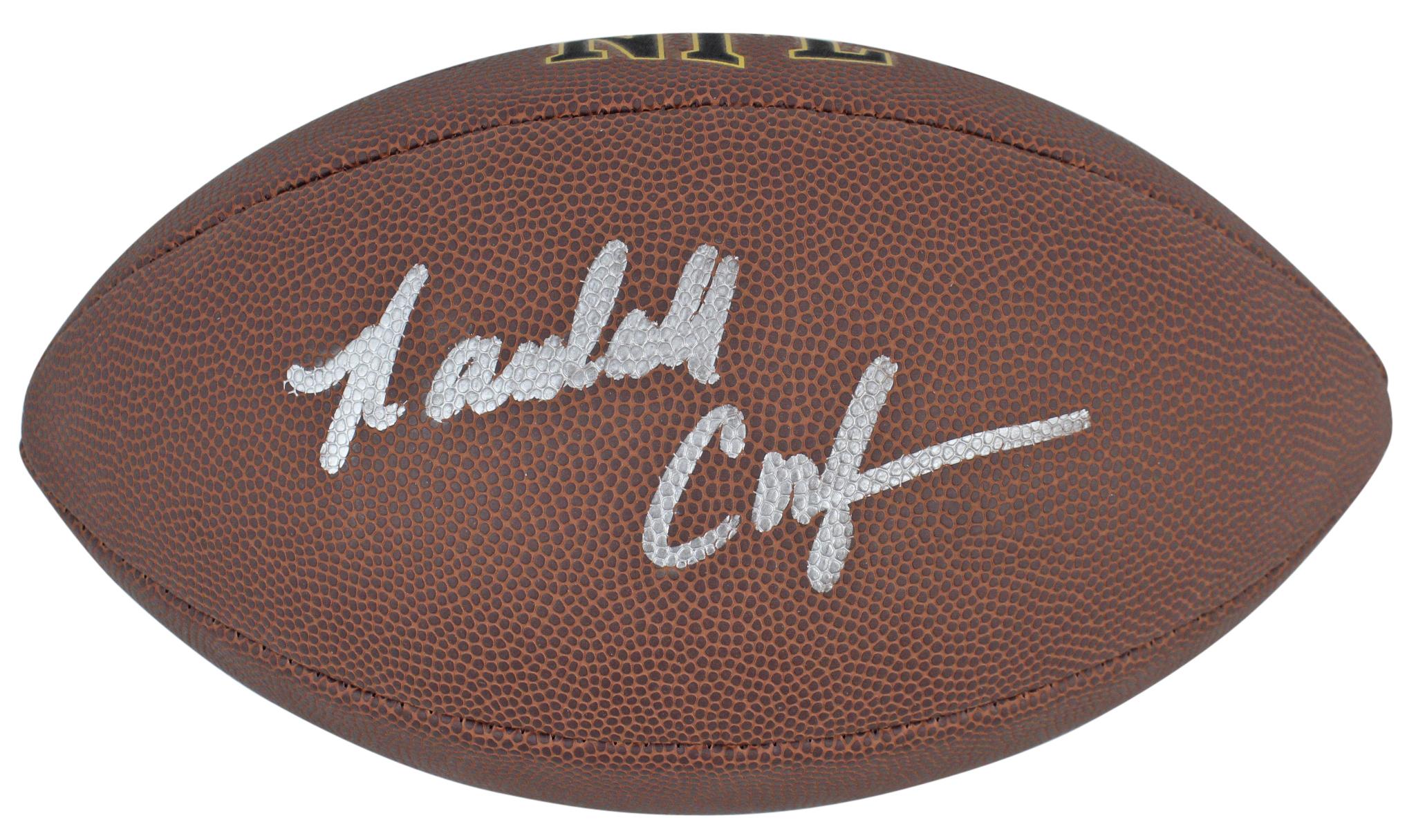 Randall Cunningham Signed NFL Football with Display Case (Beckett) at PristineAuction.com Randall Cunningham Signed NFL Football with Display Case (Beckett) at PristineAuction.com