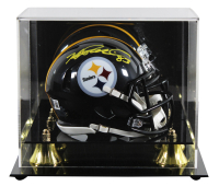 Heath Miller Signed Steelers Speed Mini Helmet with Display Case (Beckett) at PristineAuction.com