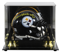Donnie Shell Signed Steelers Speed Mini Helmet Inscribed "HOF 2020" with Display Case (Beckett) at PristineAuction.com