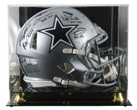 Cowboys Rookies of the Year Full-Size Authentic On-Field Speed Helmet Signed & Inscribed By (5) with Dak Prescott, Emmitt Smith, Micah Parsons, Tony Dorsett & Calvin Hill (Fanatics) at PristineAuction.com