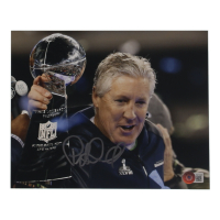 Pete Carroll Signed Seahawks 8x10 Photo (Beckett) at PristineAuction.com