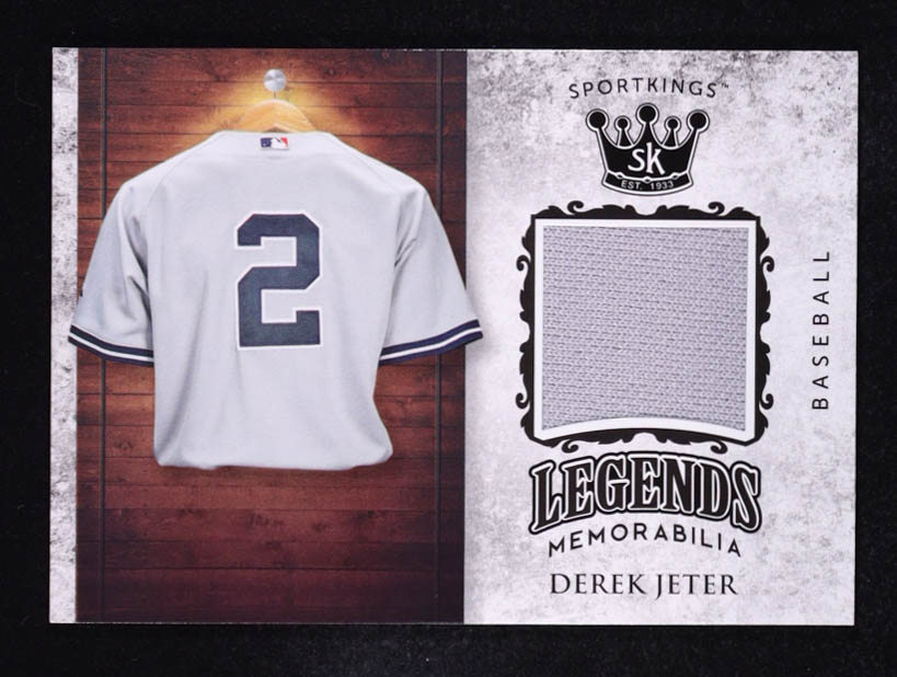 Derek Jeter 2018 Sport Kings Legends Memorabilia #LSM-6 at PristineAuction.com Derek Jeter 2018 Sport Kings Legends Memorabilia #LSM-6 at PristineAuction.com