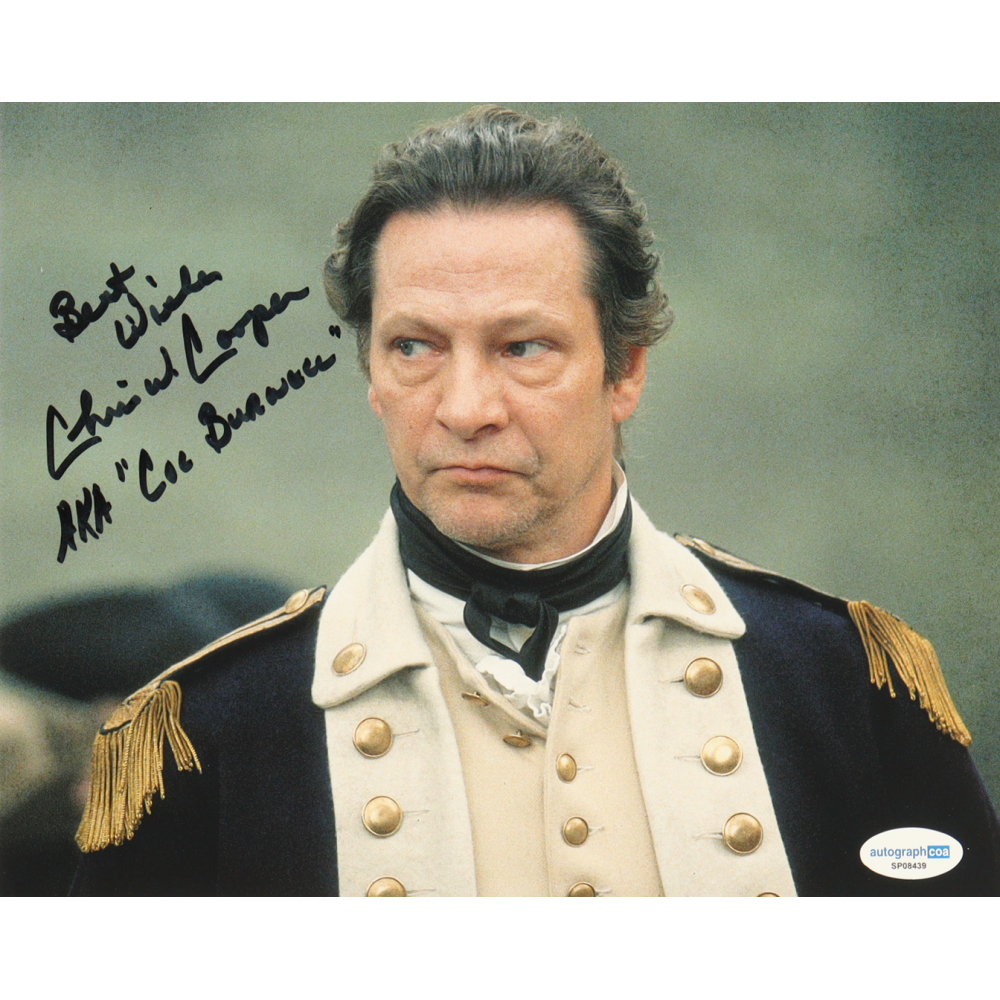 Chris Cooper Signed "The Patriot" 8x10 Photo Inscribed "Best Wishes" & "AKA Col. Burwell" (ACOA) at PristineAuction.com