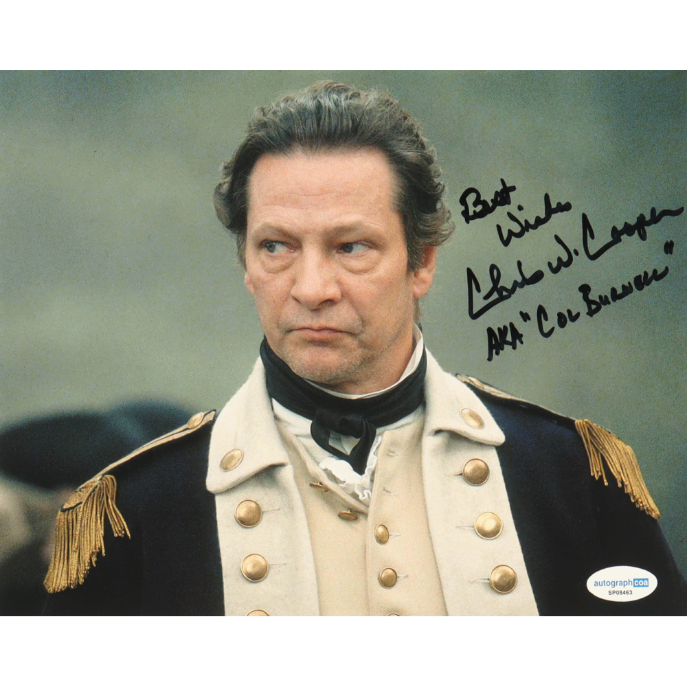 Chris Cooper Signed "The Patriot" 8x10 Photo Inscribed "Best Wishes" & "AKA Col. Burwell" (ACOA) at PristineAuction.com