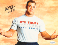 Kurt Angle Signed WWE 8x10 Photo Inscribed "HOF 17" (ACOA) at PristineAuction.com