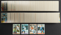 1983 Topps Baseball Complete Factory Set of (792) Cards with Tony Gwynn #482 RC, Ryne Sandberg #83 RC, Mike Schmidt #300, Cal Ripken Jr #163 at PristineAuction.com