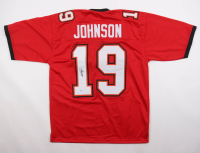 Keyshawn Johnson Signed Jersey (Beckett) at PristineAuction.com