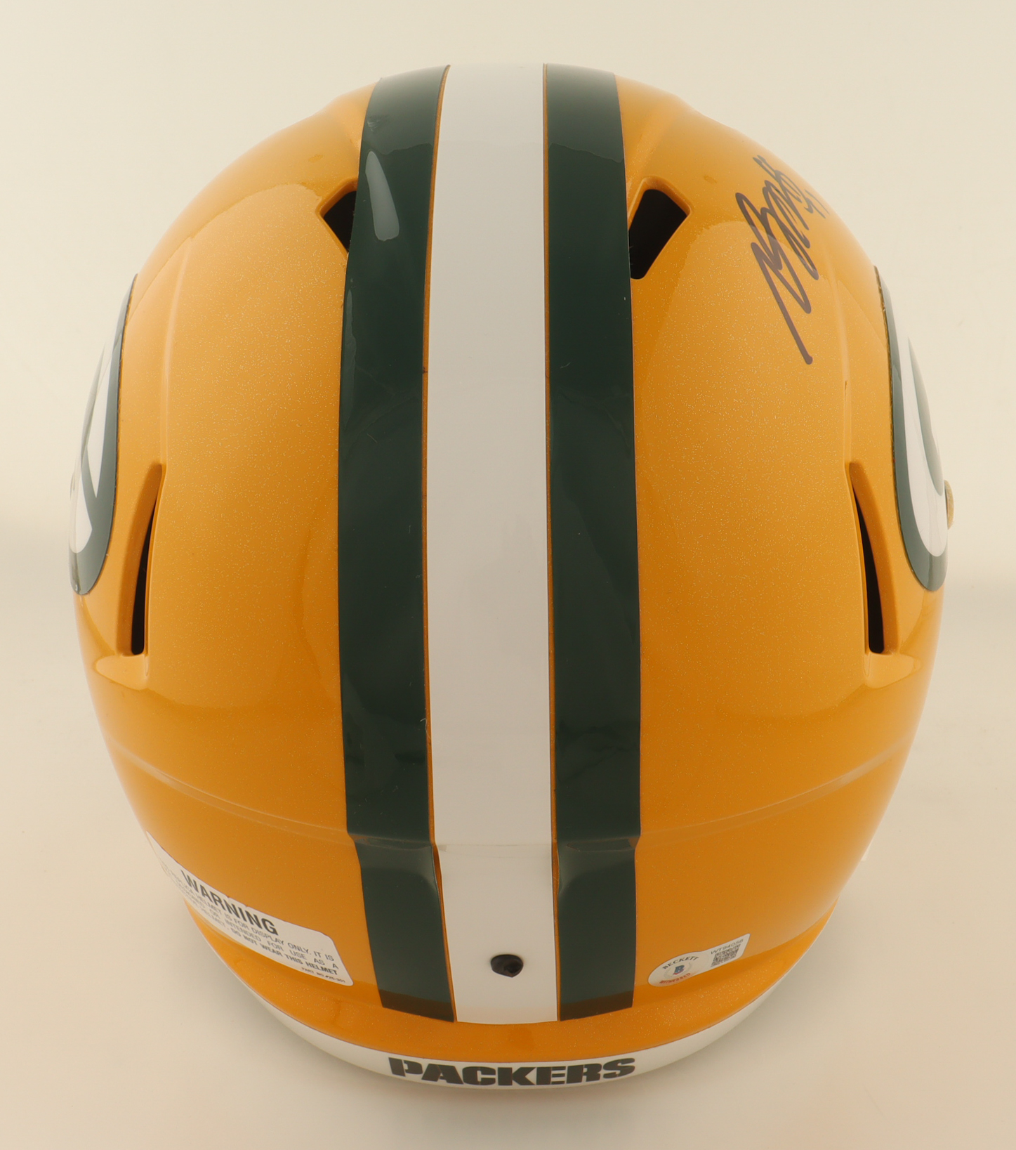 Davante Adams Signed Packers Full-Size Speed Helmet (Beckett) at PristineAuction.com Davante Adams Signed Packers Full-Size Speed Helmet (Beckett) at PristineAuction.com