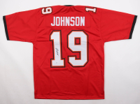 Keyshawn Johnson Signed Jersey (Beckett) at PristineAuction.com