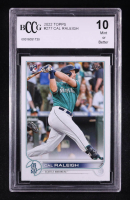 Cal Raleigh 2022 Topps Series One #277 RC (BCCG 10) at PristineAuction.com