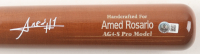 Amed Rosario Signed Marucci Player Model Bat (Beckett) at PristineAuction.com