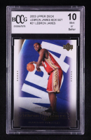 LeBron James 2003 Upper Deck LeBron James Box Set #21 Leading Role RC (BCCG 10) at PristineAuction.com