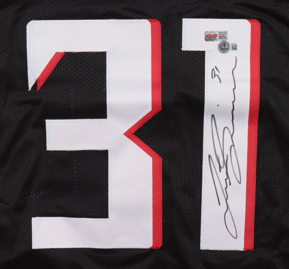 Justin Simmons Signed Jersey (Beckett) at PristineAuction.com Justin Simmons Signed Jersey (Beckett) at PristineAuction.com