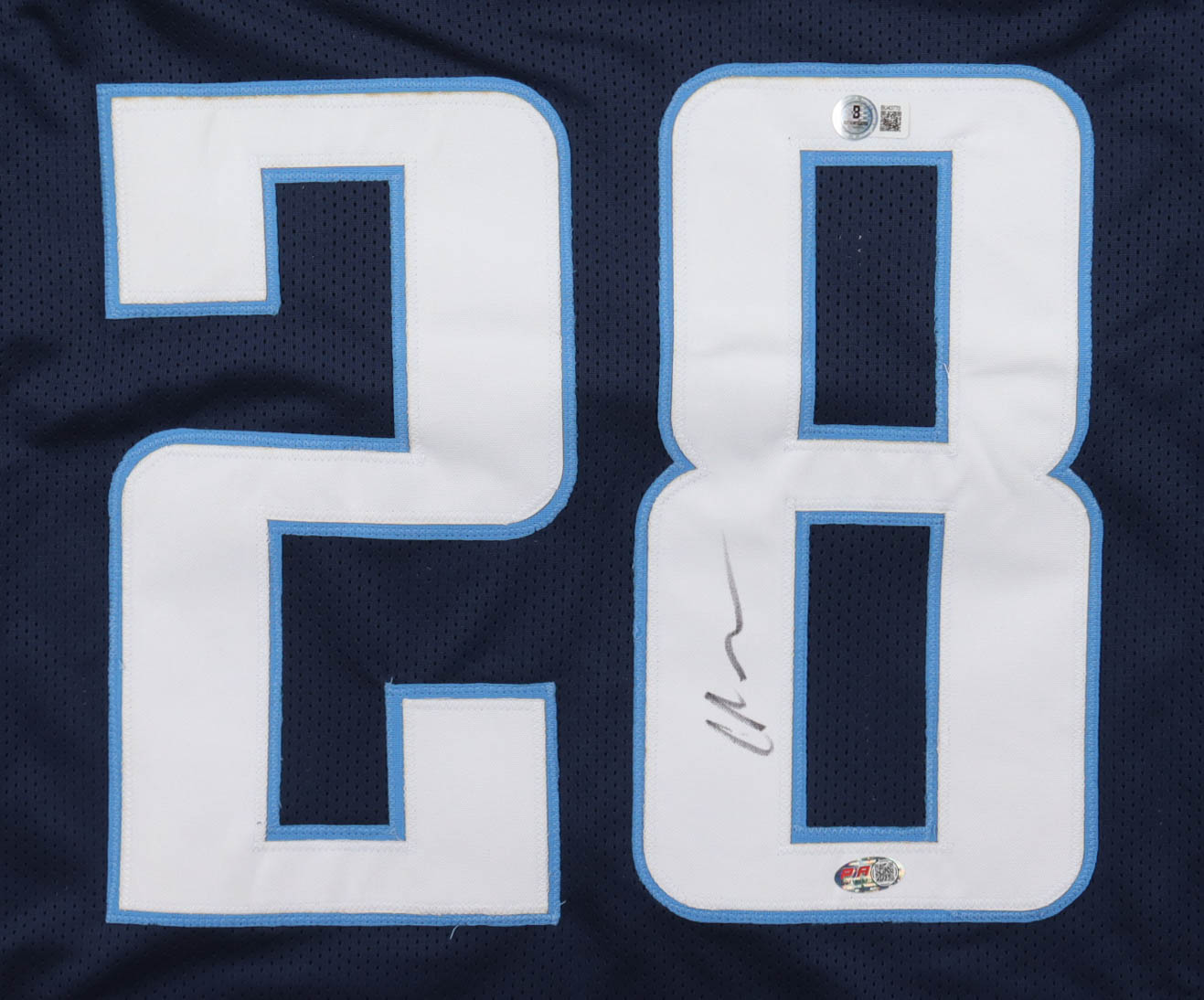 Chris Johnson Signed Jersey (Beckett) at PristineAuction.com Chris Johnson Signed Jersey (Beckett) at PristineAuction.com