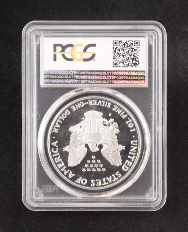 1991-(S) American $1 Dollar Silver Eagle - Deep Cameo Proof (PCGS PR68DCAM) at PristineAuction.com 1991-(S) American $1 Dollar Silver Eagle - Deep Cameo Proof (PCGS PR68DCAM) at PristineAuction.com