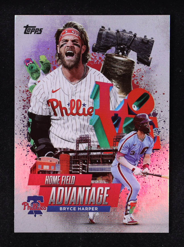 Bryce Harper 2025 Topps Chrome Home Field Advantage #HA4 at PristineAuction.com Bryce Harper 2025 Topps Chrome Home Field Advantage #HA4 at PristineAuction.com