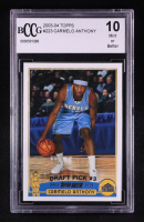 Carmelo Anthony 2003-04 Topps #223 RC (BCCG 10) at PristineAuction.com