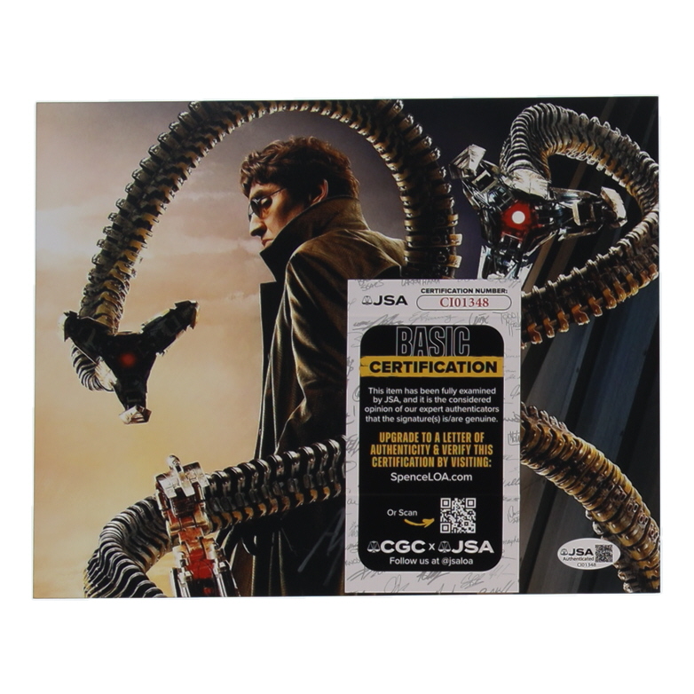 Alfred Molina Signed "Spider-Man 2" 8x10 Photo (JSA) at PristineAuction.com Alfred Molina Signed "Spider-Man 2" 8x10 Photo (JSA) at PristineAuction.com