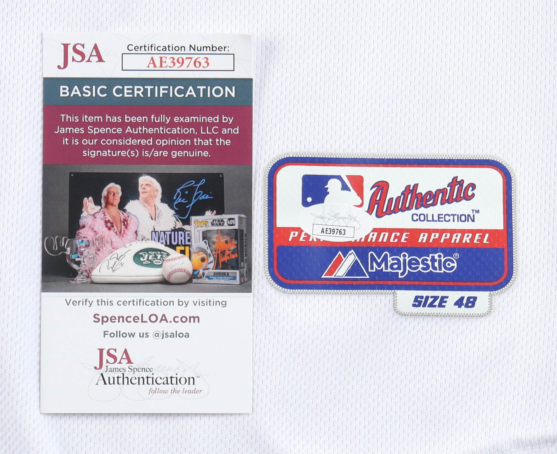 Howie Kendrick Signed Angels Majestic Authentic Jersey (JSA) at PristineAuction.com Howie Kendrick Signed Angels Majestic Authentic Jersey (JSA) at PristineAuction.com