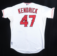 Howie Kendrick Signed Angels Majestic Authentic Jersey (JSA) at PristineAuction.com