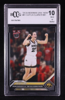 Caitlin Clark 2023-24 Topps Bowman University Now #61 RC (BCCG 10) at PristineAuction.com